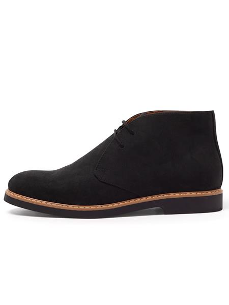 Signature Deserts Black Vegan Suede via Shop Like You Give a Damn